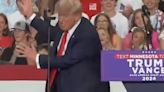 Trump delights crowd with comical Biden impressions at rally