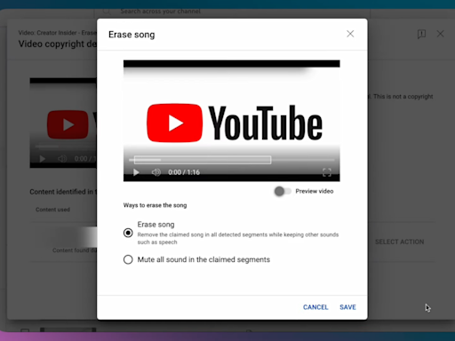 YouTube Can Now Use AI to Remove Copyrighted Music From Videos