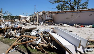 A tornado tore through a Barnsdall church May 6. But the altar — and a single lit candle — were untouched