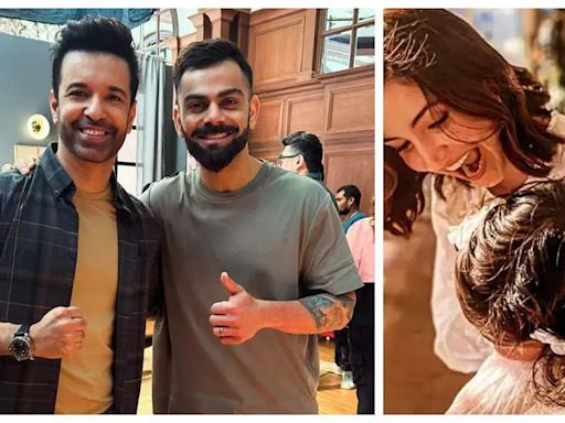 Aamir Ali reveals Virat Kohli's face lights up when he talks about Anushka, Vamika and Akaay: 'I loved that the most about him' | - Times of India