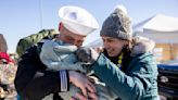 Thousands welcome Ford sailors home to Norfolk following extended maiden deployment