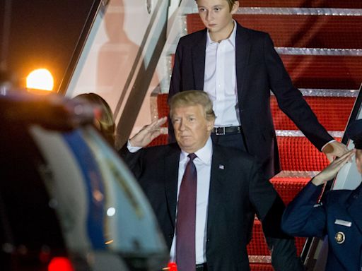 Seek it or not, Barron Trump and John F. Kennedy Jr. are magnets for public attention