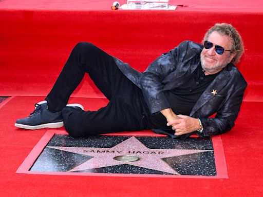 Sammy Hagar receives star on the Hollywood Walk of Fame