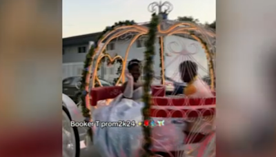 High school students go viral for fairytale-themed prom in Miami