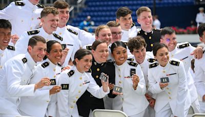 Watch live: Naval Academy graduation and commissioning ceremony