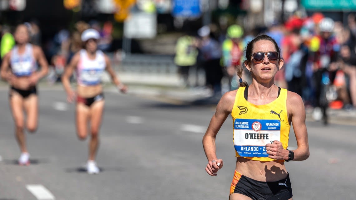 Davis native Fiona O'Keeffe drops out of the Olympic marathon 5 kilometers after start