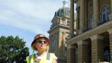 About every 30 years, the Iowa Capitol's golden domes are restored. Meet a woman who does it.