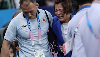 El llanto desgarrador de una campeona olímpica de judo tras ser eliminada tempranamente de París 2024
