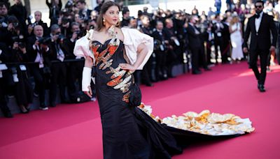 Cannes 2024: Aishwarya Rai Bachchan dazzles in black gown by Falguni & Shane Peacock