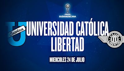 Universidad Católica vs Libertad, por el playoff de la Sudamericana: día, hora y cómo verlo por TV