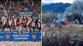 Arsenal's 'forgotten' Invincible narrowly escaped fatal helicopter crash that killed 10 people on reality TV show