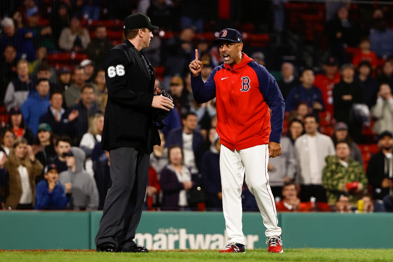 Red Sox’ Alex Cora explains argument to get Rays pitcher removed in ninth
