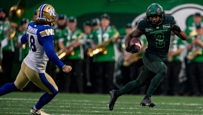 Riders get back in win column with victory over Bombers