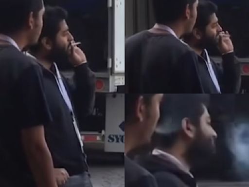 Singer Arijit Singh CAUGHT Smoking Cigarette In Public, Video Goes Viral