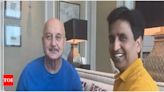 Anupam Kher drops fun video with Kumar Vishwas | Hindi Movie News - Times of India