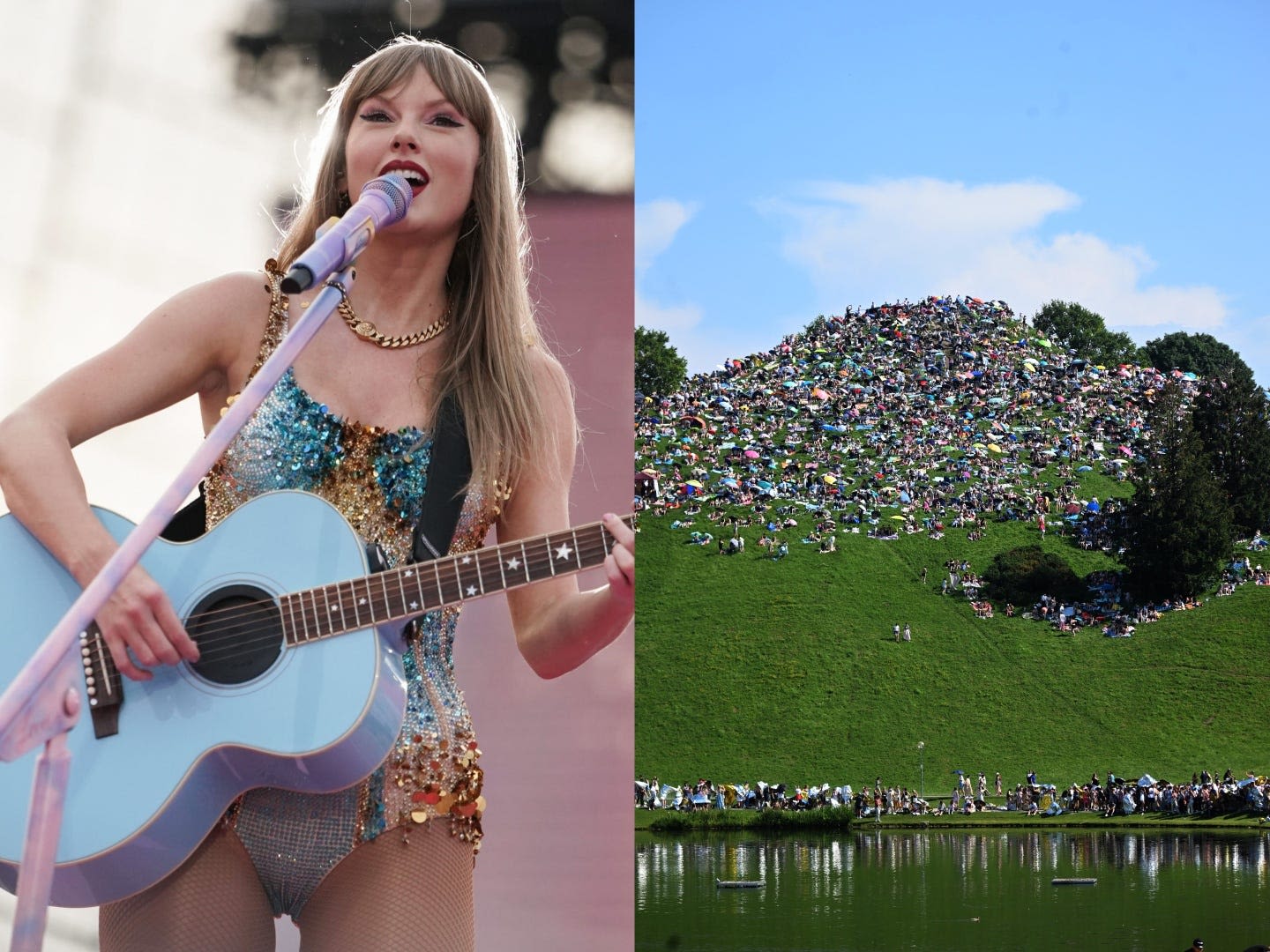 40,000 Taylor Swift fans got themselves a free Eras Tour show in Munich as 'Taylor-gating' hit a new level