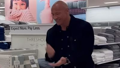 Young Fan Takes on Dwayne Johnson in Rock, Paper, Scissors at Target: See the Cute Video!