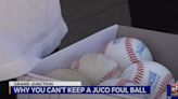 Why you can’t keep a JUCO foul ball