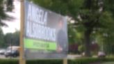 Angela Alsobrooks' U.S. Senate campaign sign vandalized in Prince George's County