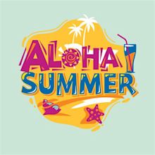 Aloha Summer. Summer Holiday. Summer Quote 637864 Vector Art at Vecteezy