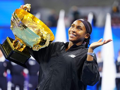 Coco Gauff wins China Open the old way with new coaching team