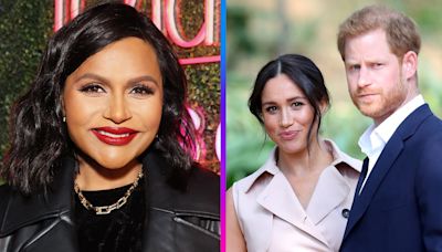 Mindy Kaling Refers to Prince Harry as 'My Friend's Husband' After Posing With Him at Event