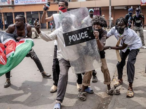 Kenyan protesters vow to seize country’s main airport as deadly unrest continues into sixth week