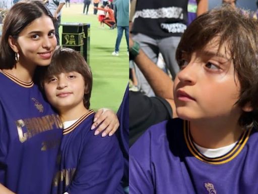 Shah Rukh Khan's Son AbRam Rings in 11th Birthday KKR Style, Suhana Says 'Good Day To Be...' - News18