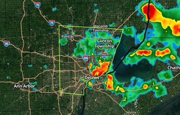 Flash flood warning issued for Wayne, Macomb counties