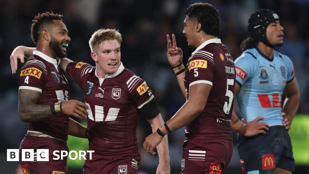 State of Origin 2024: Queensland 38-10 New South Wales - Hamiso Tabuai-Fidow scores hat-trick