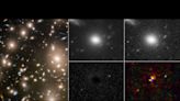 Hubble captured a supernova at three different ages in one image