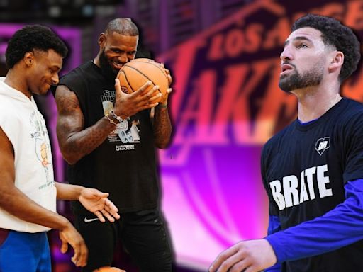 'How Did the Talk with Klay Thompson Go?’: Lebron James Gets Emotional About Bronny but Lakers Fans Storm...