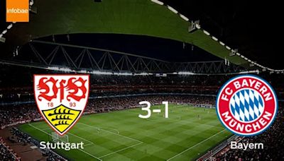 Stuttgart gana 3-1 a Bayern de Múnich y se lleva los tres puntos