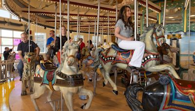 Seaside Heights carousel is back! You can start riding it this coming week