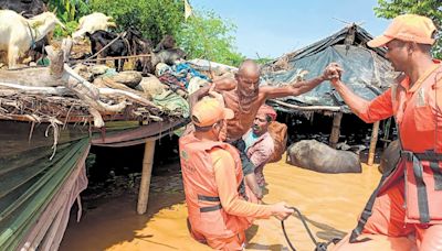 Lakhs affected as river embankments breached in Bihar after heavy rains