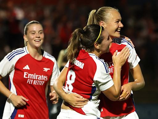 Arsenal women player ratings vs Rosenborg: Frida Maanum makes the difference while Alessia Russo is left cursing the woodwork as the Gunners exorcise their Champions League qualifying demons | Goal.com...