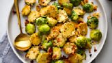 Roasted Parmesan-Crusted Brussels Sprouts Recipe