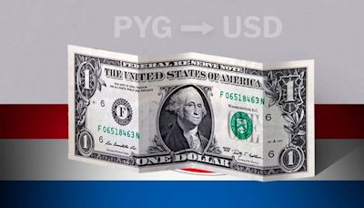 Paraguay: cotización de apertura del dólar hoy 9 de mayo de USD a PYG