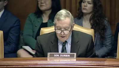 Sen. Dick Durbin complains to Pete Buttigieg about airlines “force-feeding” credit cards and other branded products.