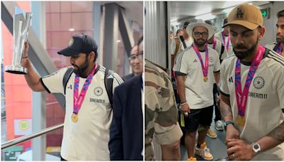 Team India Arrival Live Updates: Rohit Sharma leads celebrations as T20 World Cup winners arrive home