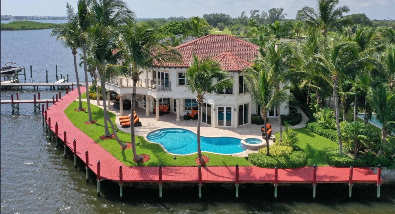 Take a look inside the waterfront Florida home of Food Network superstar Guy Fieri