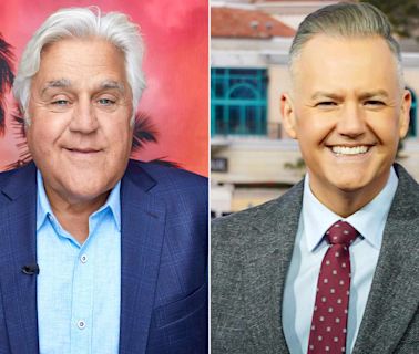 Jay Leno Reunites with 'The Intern' Ross Matthews 23 Years After 'Tonight Show' Breakout