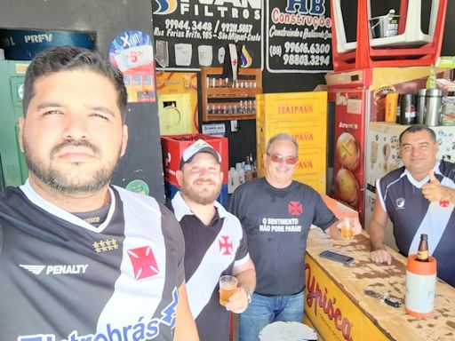 "Bar do Vasco": dono tem nome de Dinamite, filho Edmundo e reúne torcedores no Cariri cearense