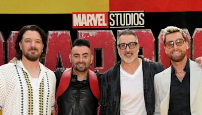 NSYNC star addresses Justin Timberlake absence at Deadpool & Wolverine premiere