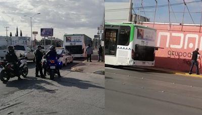 Incendio en camión del Bowí causa susto; chofer lo apagó con extintor