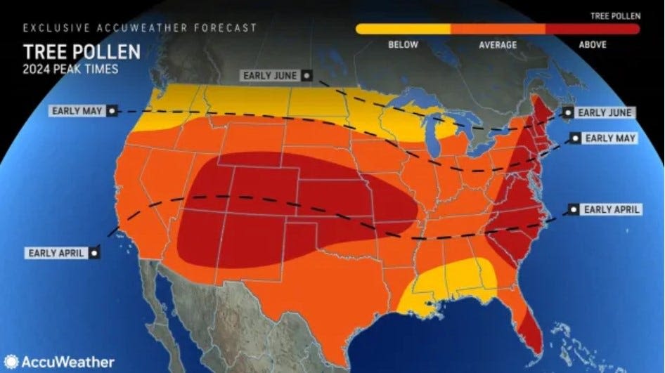 Hey North Jersey, get ready for warmer-than-normal May with lots of rain