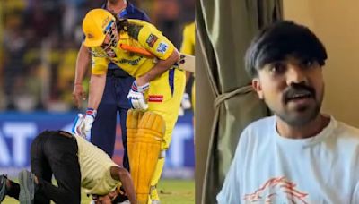 'MS Dhoni Promised To Cover Expenses For My Surgery': Fan Who Invaded Pitch During CSK vs GT Match