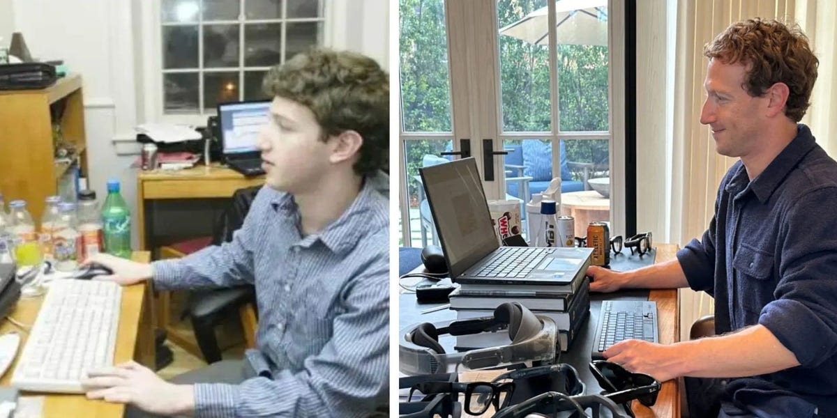 The historic rise of Facebook in photos — from a Harvard dorm room to one of the world's biggest companies