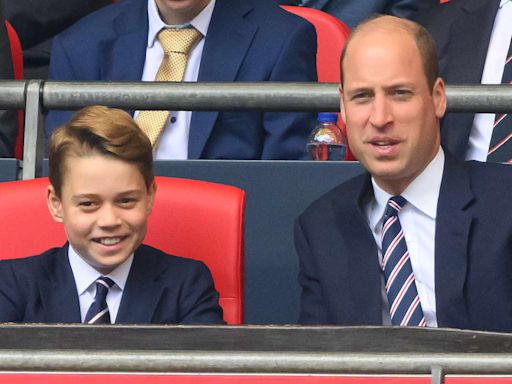 Prince William Attends Soccer Championship with Prince George After Canceling Royal Duties