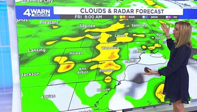 Widespread rain to end the week in Metro Detroit: What to expect